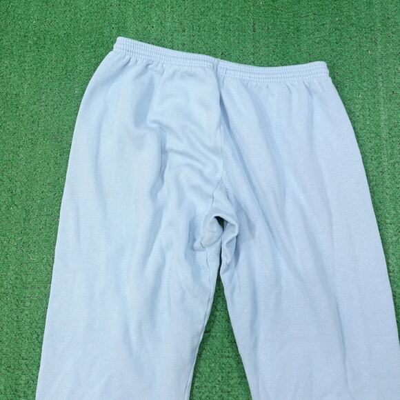 VINTAGE PANNILL USA MADE 70s 80s LIGHT BLUE SWEATPANTS SIZE M MEDIUM **READ** - Picture 10 of 13